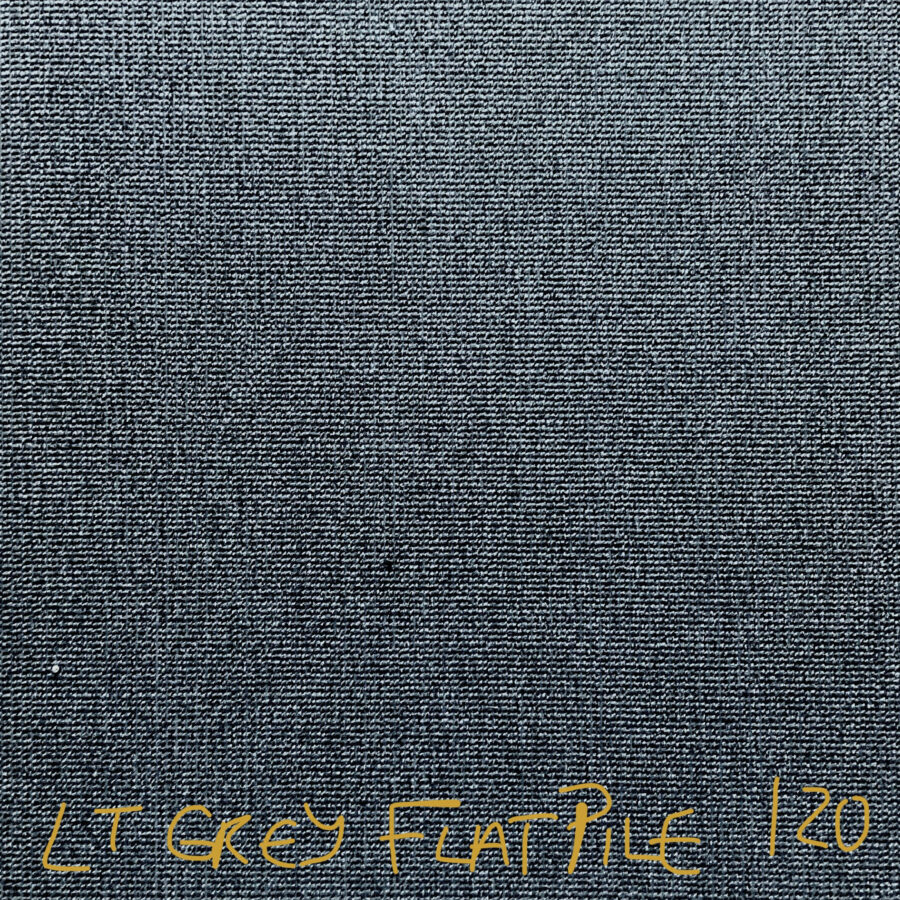 LT GREY FLAT PILE X 120